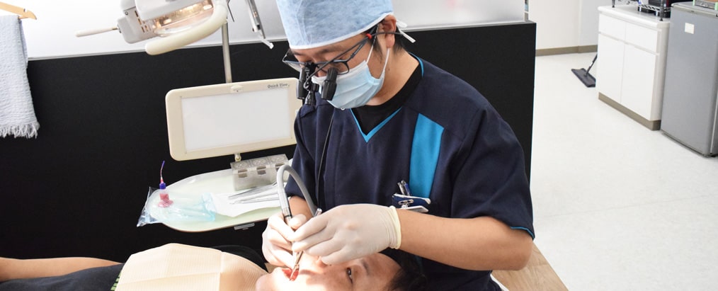 田中先生歯周外科処置①加工